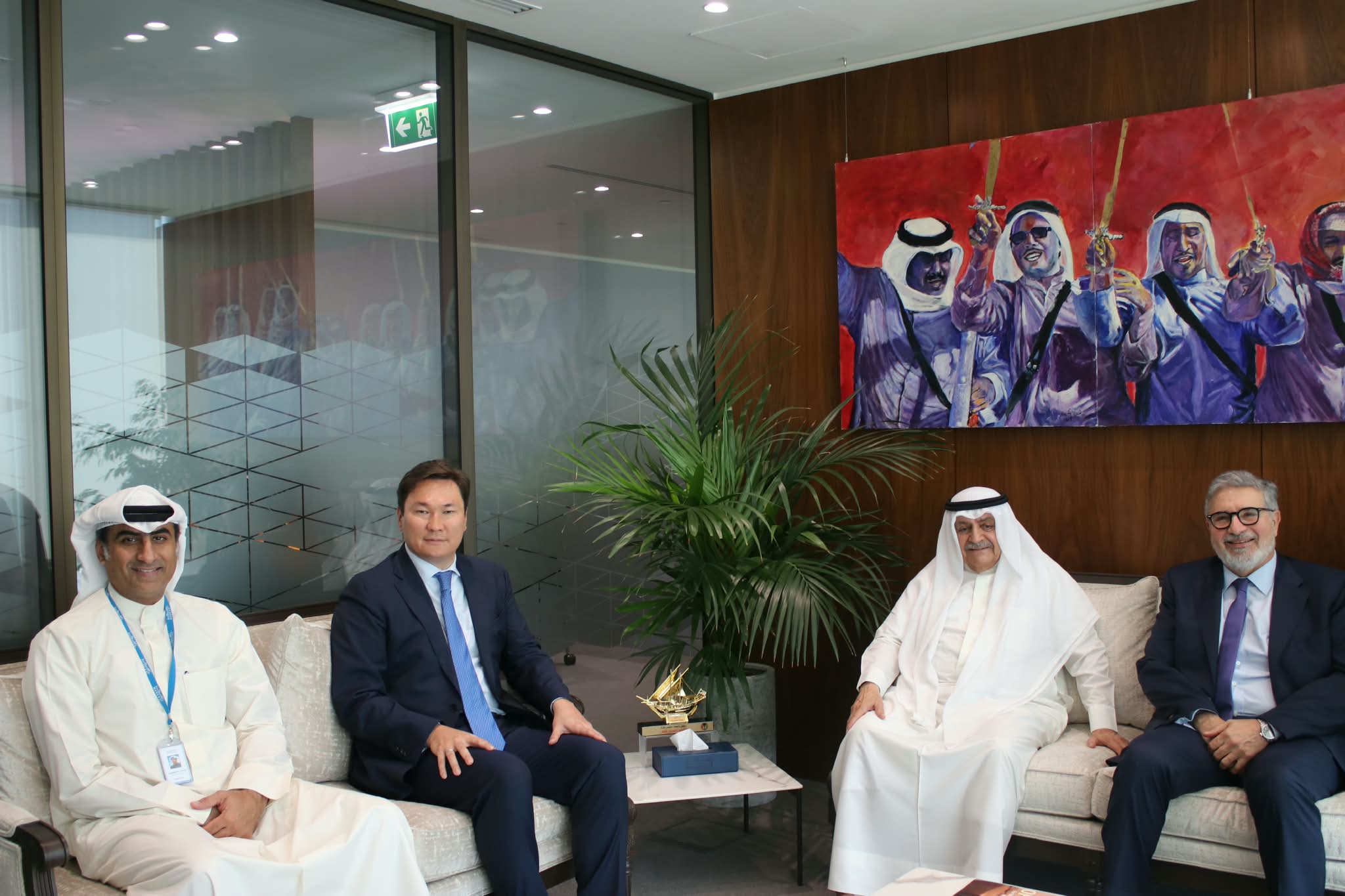 Kazakhstan and Kuwait Financial Centre Discuss Prospects for Investment Cooperation