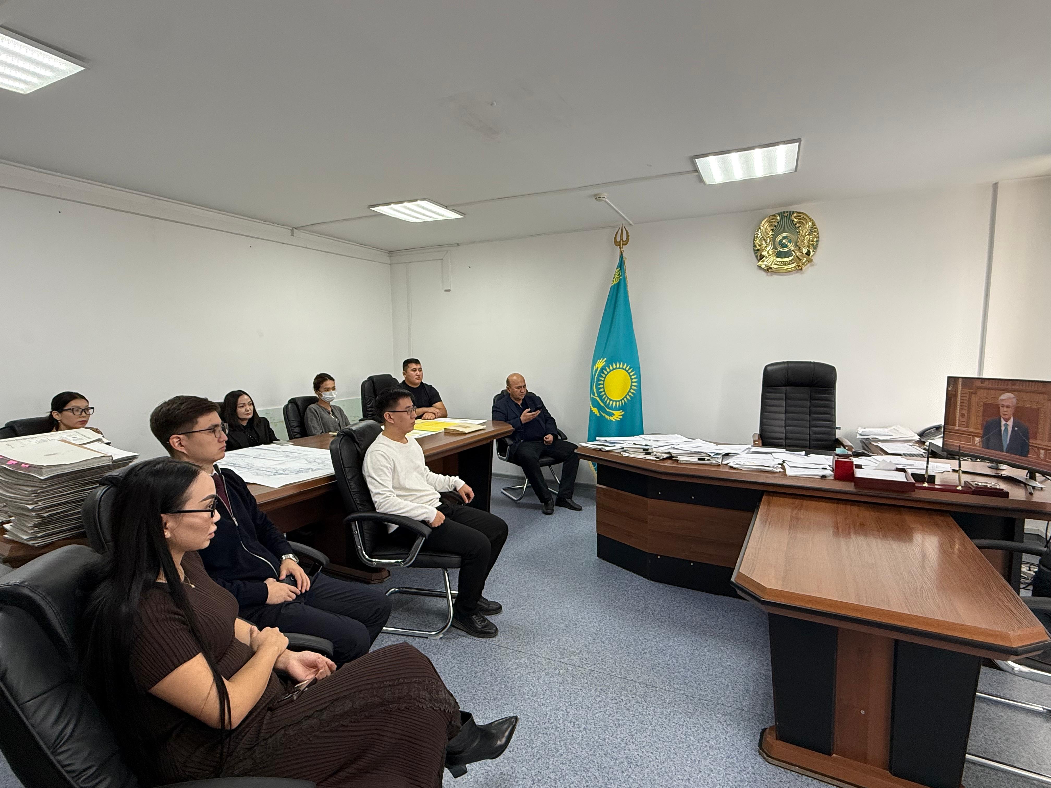 Мемлекет басшысының Жолдауы тыңдалды