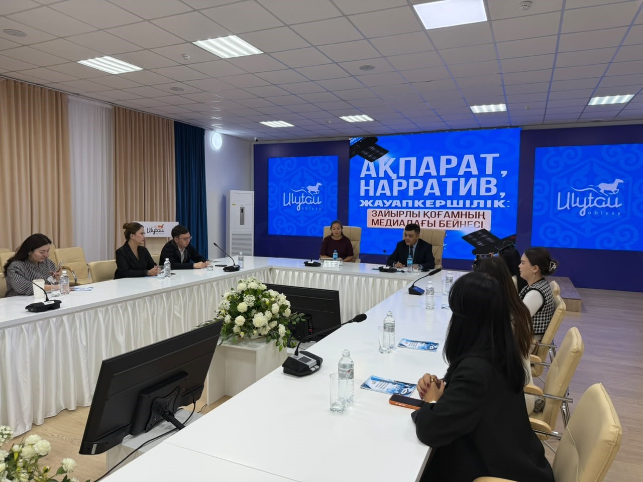 Ұлытауда журналистерге дін саласындағы ақпаратты сауатты жариялау тәсілдері түсіндірілді