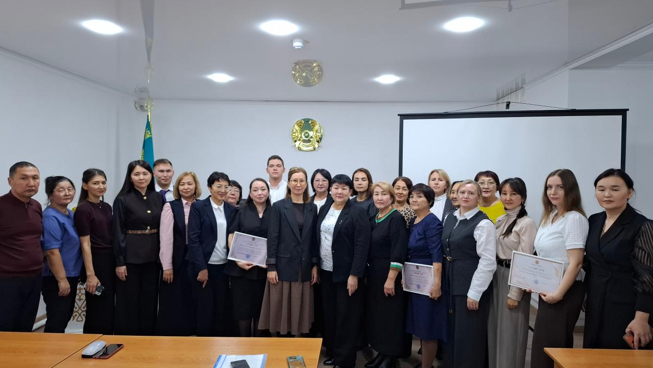 Департаменттегі мемлекеттік қызметшілердің қатары жаңа кадрлармен толықтырылды.