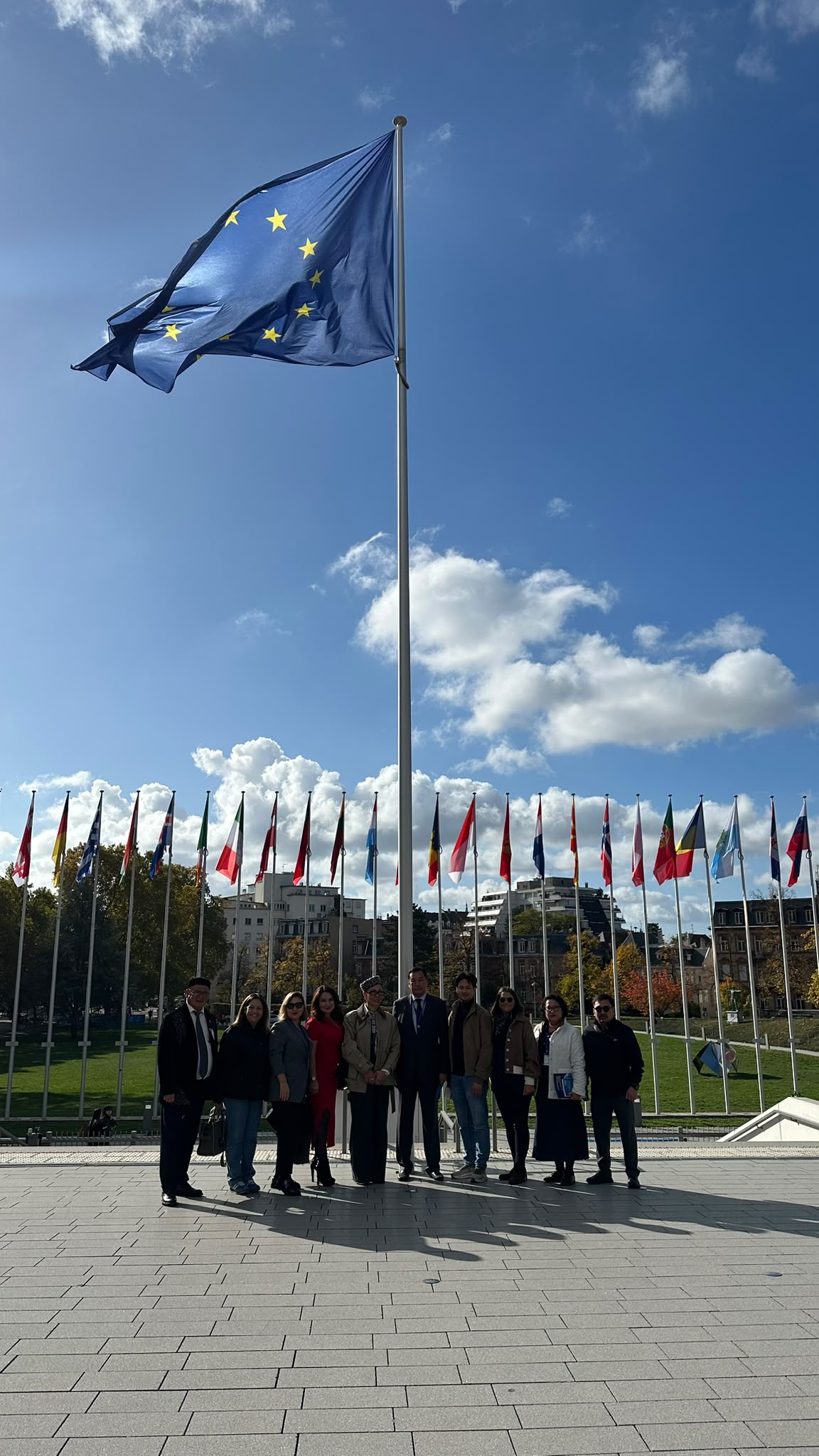 Kazakh Master’s Students Visit the Council of Europe