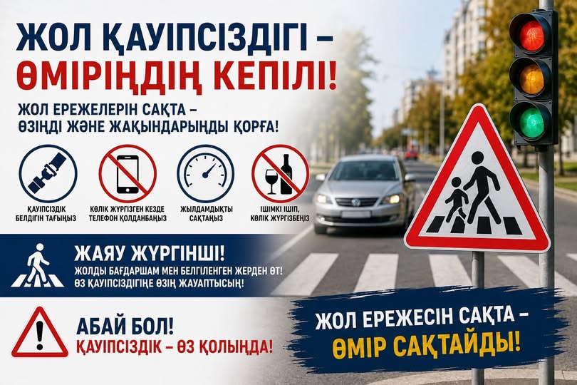 ДОРОЖНАЯ БЕЗОПАСНОСТЬ — ОБЩАЯ ОТВЕТСТВЕННОСТЬ КАЖДОГО!