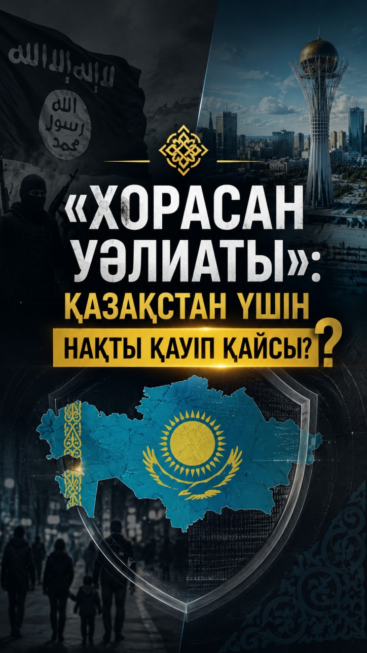 «Хорасан уәлиаты»: Қазақстан үшін нақты қауіп қайсы?