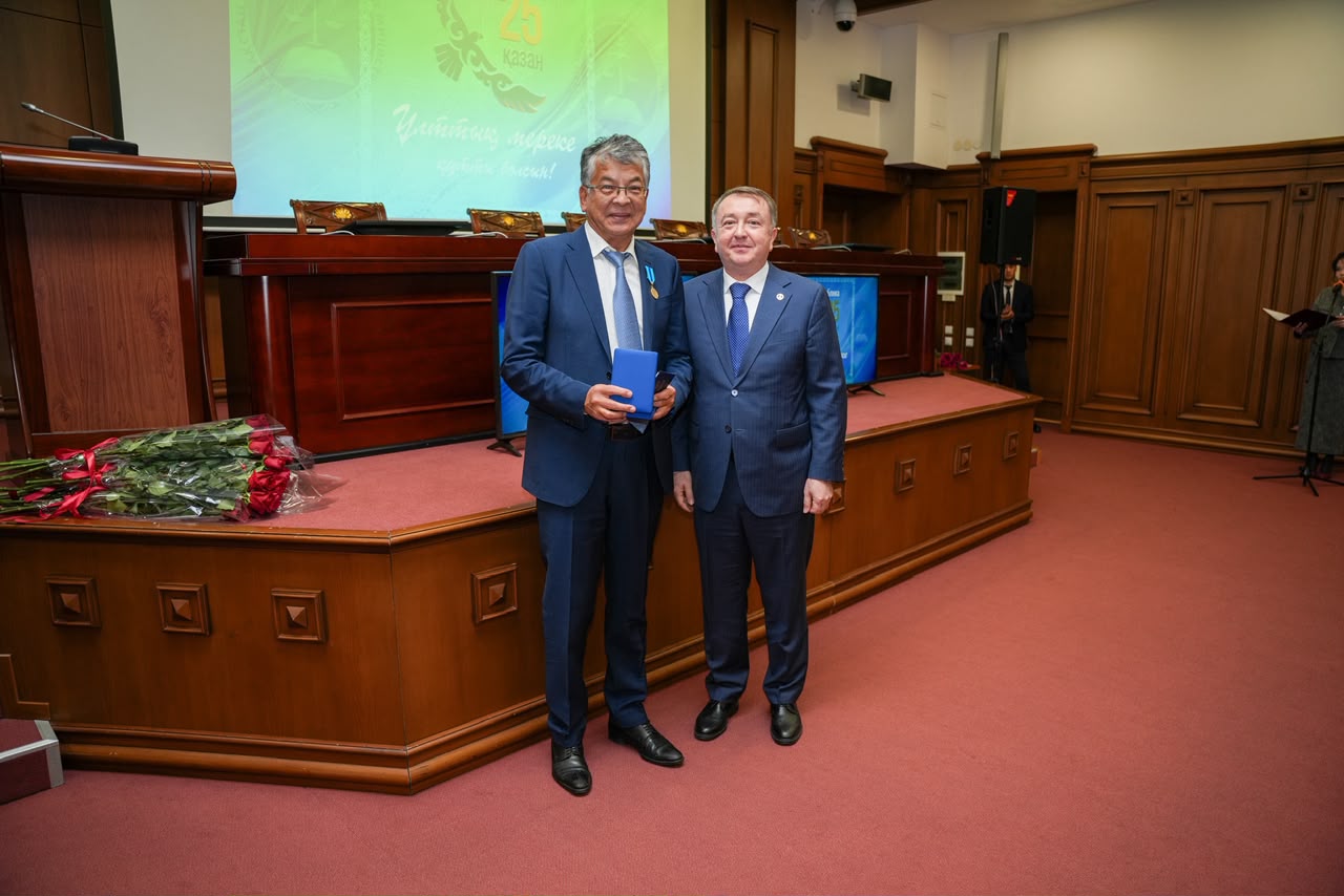 Қанат Бақытұлы "Ерен еңбегі үшін"медалімен наградталды