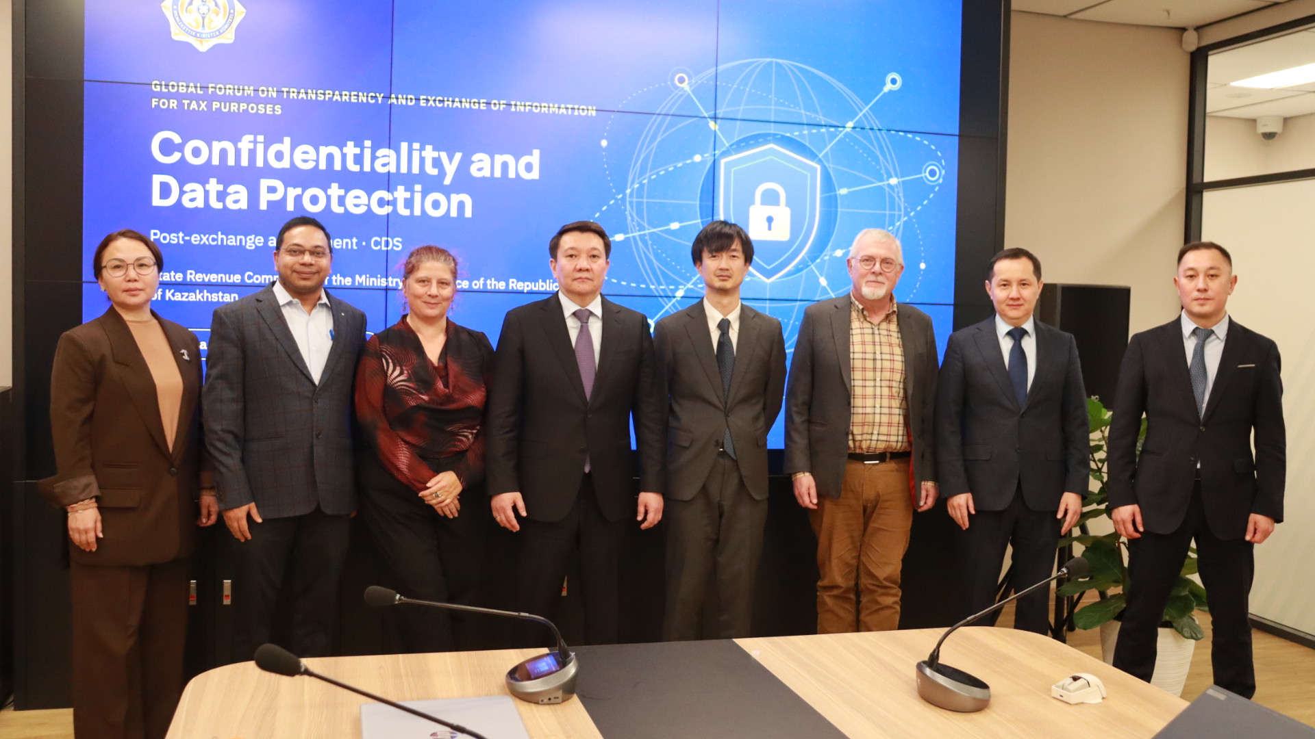 Kazakhstan Hosts OECD Global Forum Mission to Assess Confidentiality and Data Safeguards
